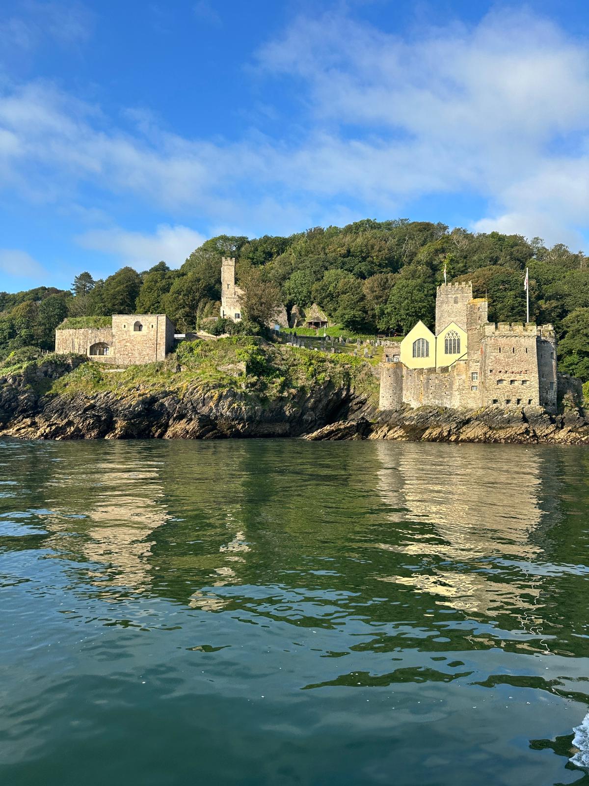 Dartmouth Castle from the water
